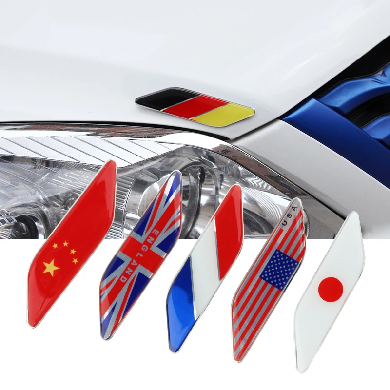 1 пара флаг Великобритании Франции Германии США Италии Японии логотип