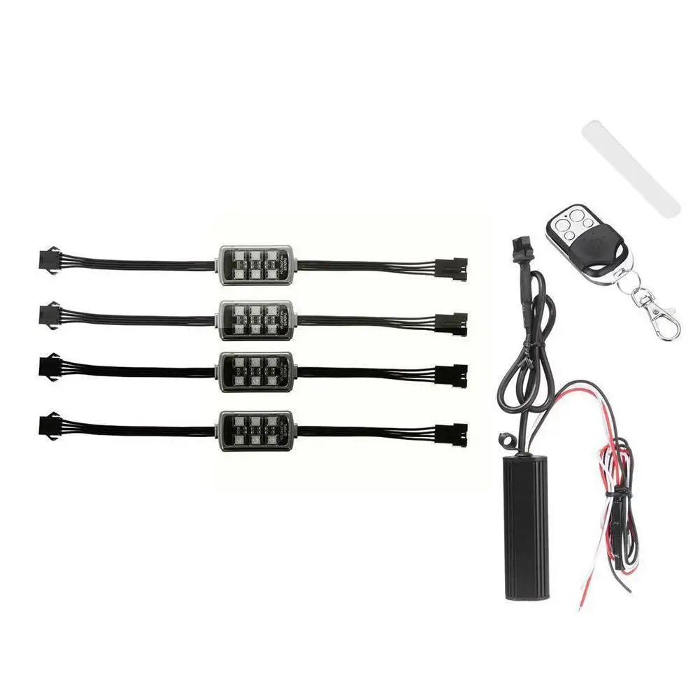 Умный стоп-сигнал L4Q9 светодиодная лампа с дистанционным управлением 6 RGB 36