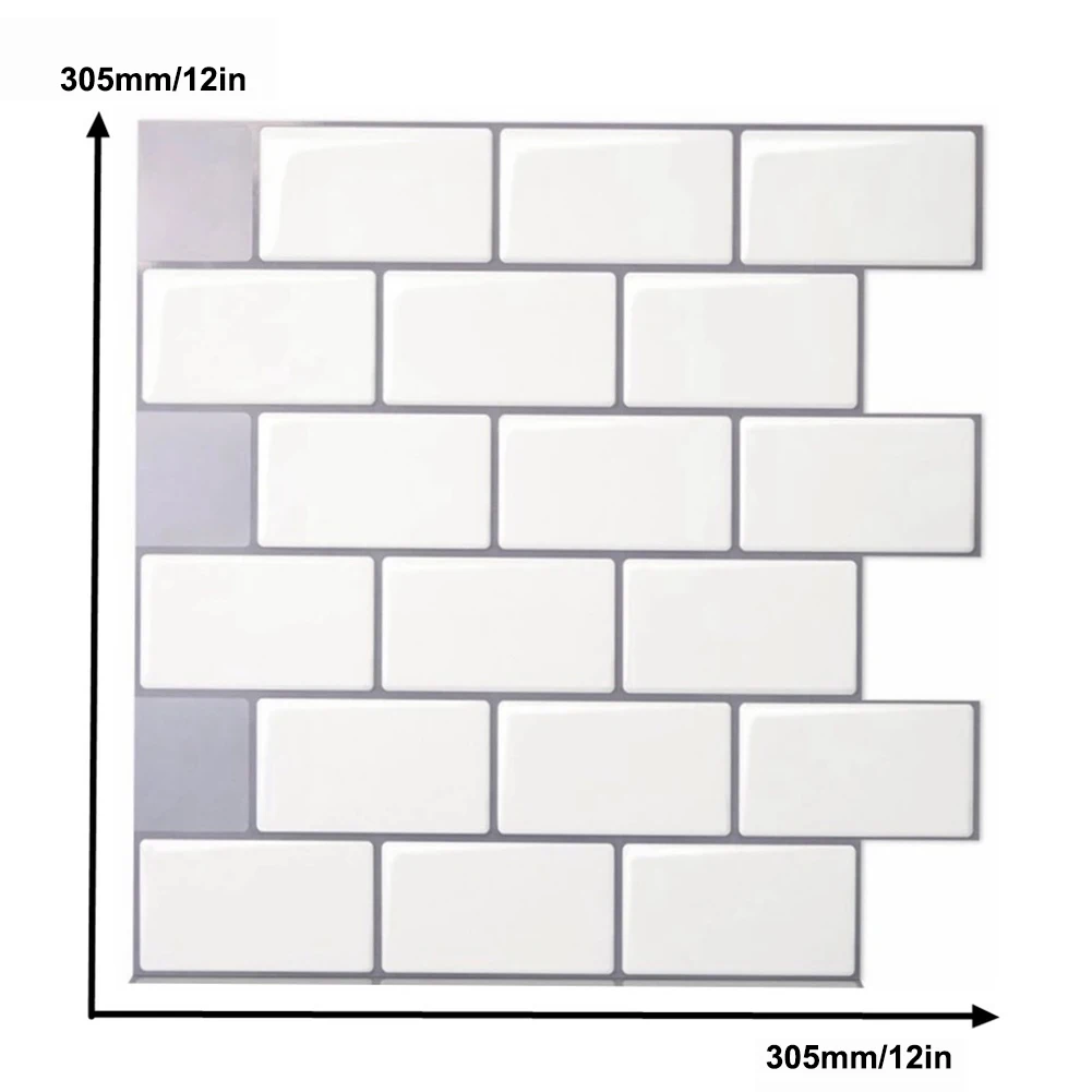 3D Плитка Облицовочная мозаика обои Стикеры самоклеющиеся Кухня Ванная комната