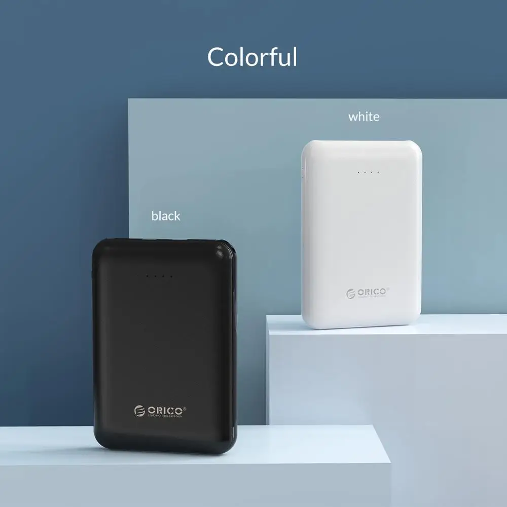 Внешний мини аккумулятор ORICO емкость 5000 мАч 2 USB разъема|Внешние аккумуляторы| |