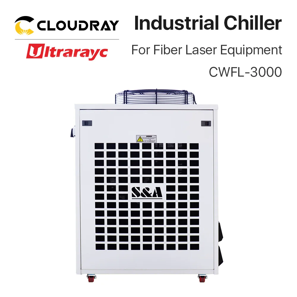 

Ultrarayc S&A Fiber Water Chiller for 3000W Laser Cutter CWFL-3000 Series for Fiber Laser Engraving Cutting Machine