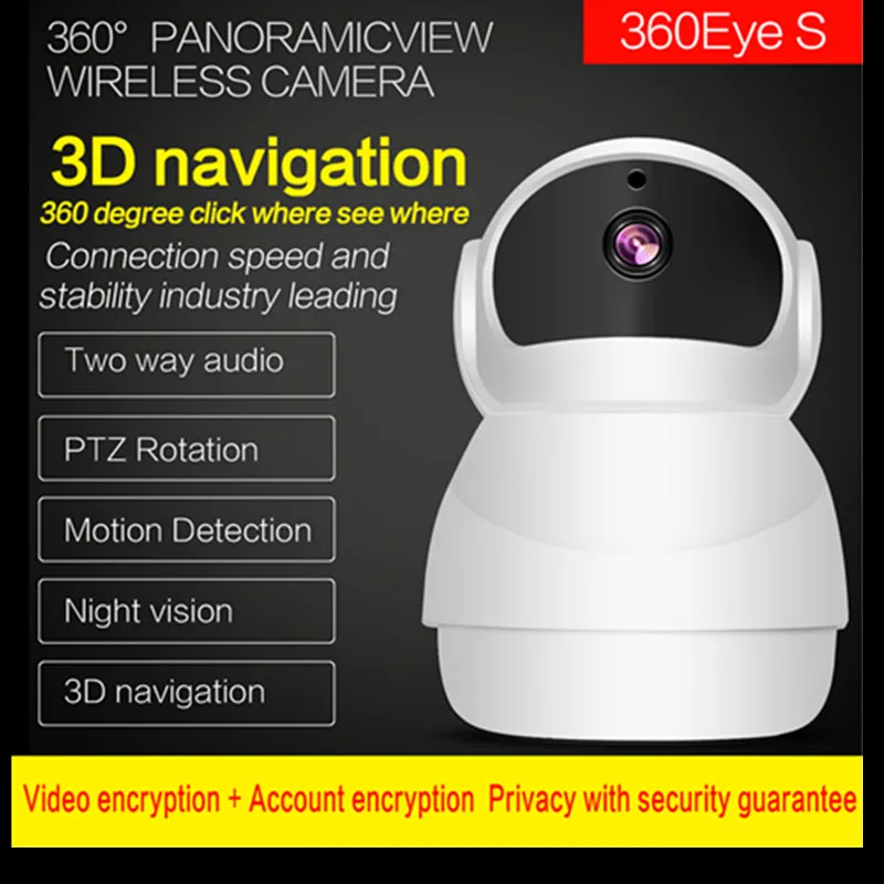 

1080P Ip Camera Wifi Surveillance Cameras WiFi Pan&Tilt 2-Way Audio Home Security Camera PTZ Mini Camera Videcam Motion Detect