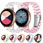 Ремешок для часов correa transpar для Samsung Galaxy Watch 4 3 4246 мм 4541 мм, браслет для Active2 4440 мм S3, аксессуары 2022 мм