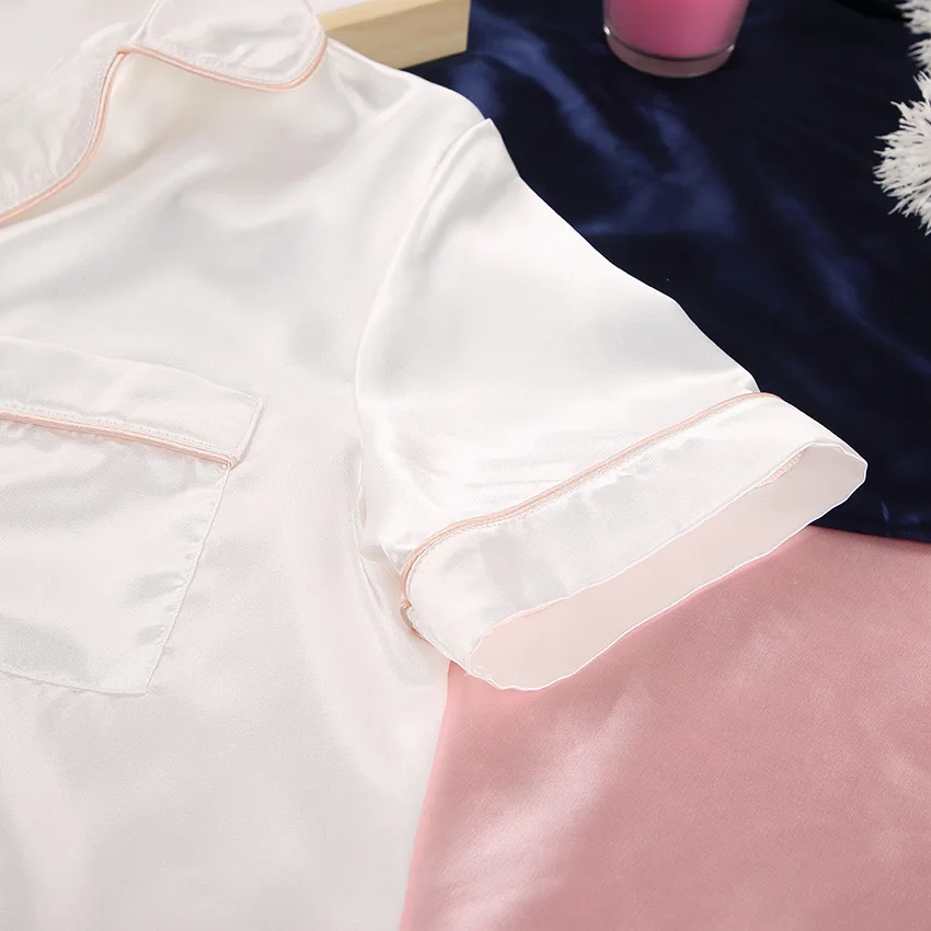 

White Night Gown Vestido Para Dormir Sexy Nightgowns Satin Silk Nighties Home Dress Robe De Nuit Femme Longue Sleepwear Chemise