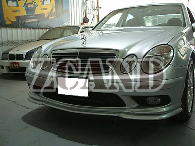 PAINTED FRONT BUMPER ADD LIP SPOILER for Mercedes BENZ E-Class W211 E55 2003-2006 | Автомобили и мотоциклы
