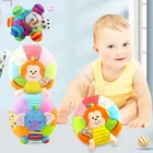 Детская игрушка-погремушка с маленьким громким колокольчиком