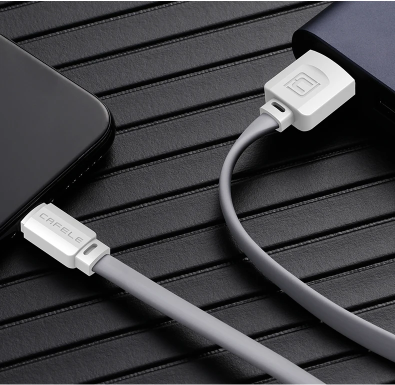 Cafele usb type-C кабель для Xiaomi 8 плоский кабель type-C для huawei P20 быстрая передача данных зарядное устройство type C для Xiaomi 8 SE