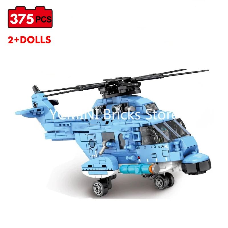 Конструктор Sembo креативная универсальная модель вертолета грузовика