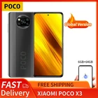 Смартфон Xiaomi POCO X3, 6 ГБ + 64 ГБ, Snapdragon 732G восемь ядер, 6,67 дюйма, игровой телефон с 64-мегапиксельная четырехъядерная камера FHD + дисплей, 5160 Гц, мАч