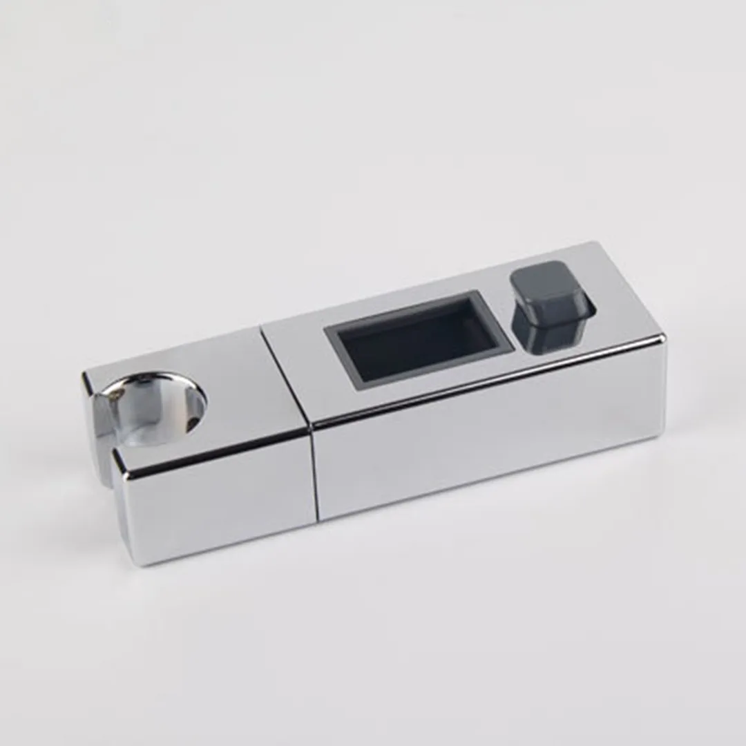 

1PC Bathroom Shower Head Holder Base Adjustable Rectangle Shower Holder Riser Rail Bracket Bathroom Shower Rod Accessories