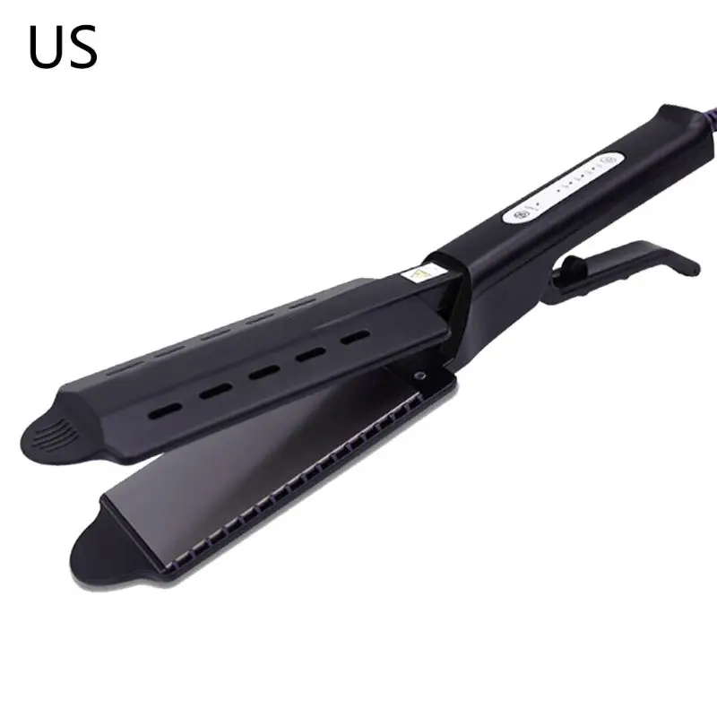 

Ceramic Tourmaline Ionic Flat Iron Electronic Thermostat Hair Straightener Wet Dry Dual-use Hair Stretch Care Supplies