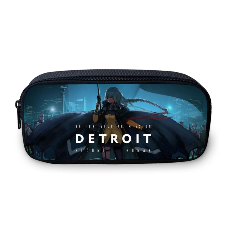 Мода настроить Детройт стать человеческими принтами подростковый пенал для