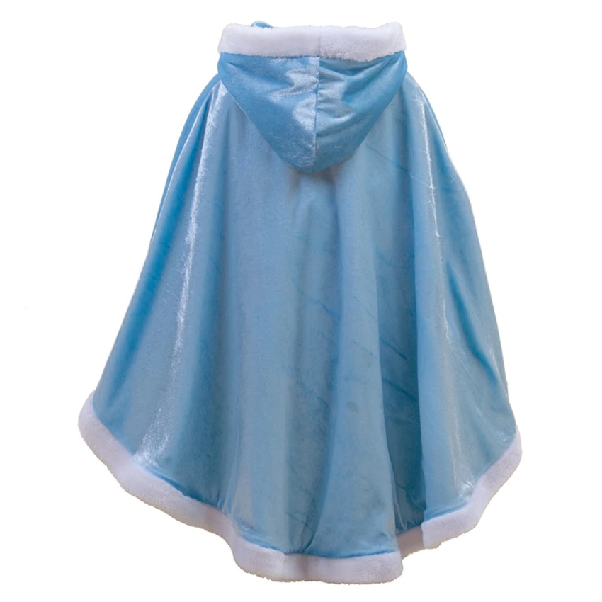 Детские Необычные костюмы для косплея на Хэллоуин плащ с замороженным рисунком