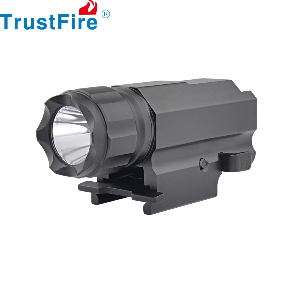 TrustFire P10 Компактный тактический фонарь для пистолета 210 люмен Glock 17 19 21 22 30