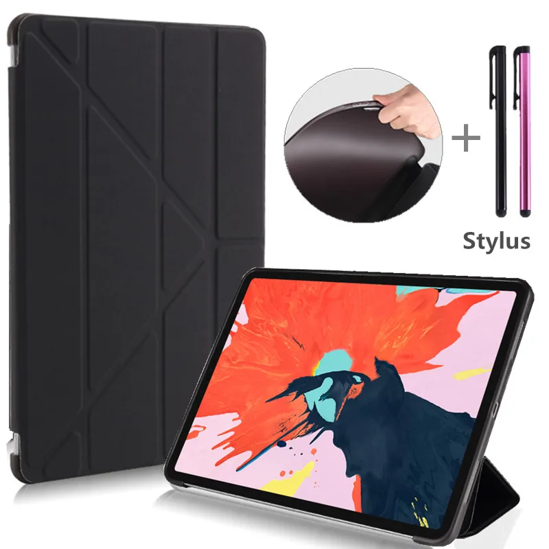 ТПУ чехол для iPad Pro 10," Air 3 тонкий мягкий сенсорный Магнитный чехол-подставка для iPad 9,7 чехол 5th 6th чехол для планшета+ ручка