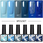 Блестящий полуперманентный Гибридный Гель-лак KOSKOE для дизайна ногтей, 46 шт.