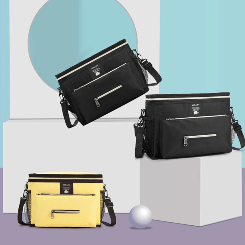 

Waterproof Diaper Bag Large Capacity Mommy Travel Bag Multifunctional Maternity Baby Stroller Bags Organizer Mommy Travel Bags