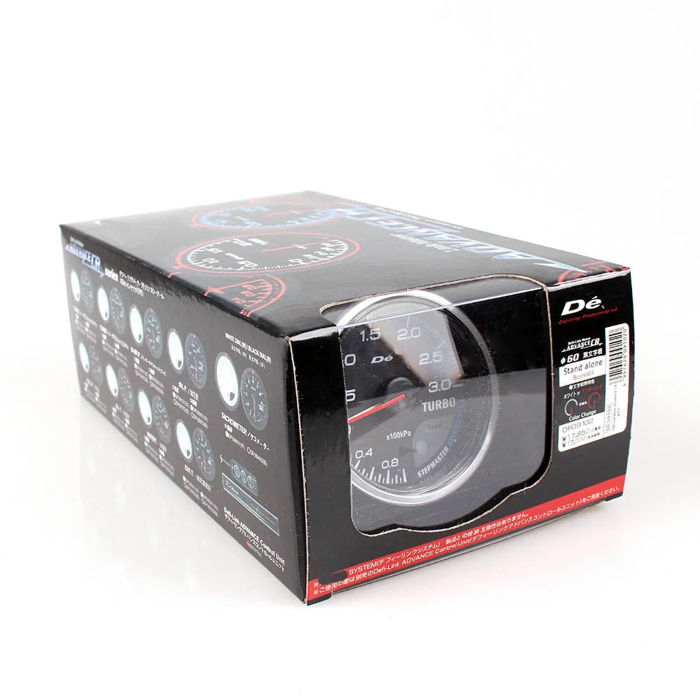 Difi CR Boost Gauge 3Bar 2 5 дюймов 60 мм 7 видов цветов турбоманометр с электронным датчиком