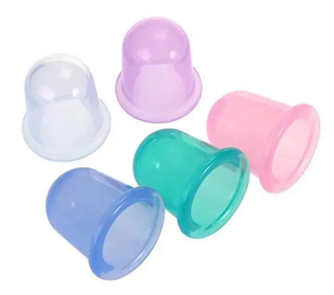 

300 шт./лот помощник для семейного массажа тела антицеллюлитный вакуумный силиконовый баночный стаканчик совершенно новый и высококачестве...