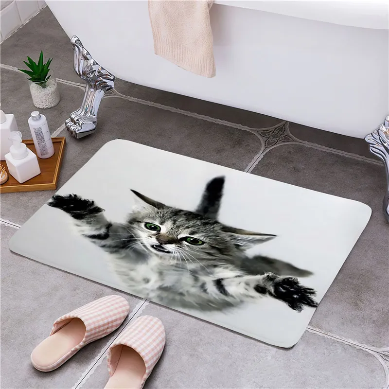 Коврик для входной двери нескользящий коврик ног прихожей ванной кухни | Дом и