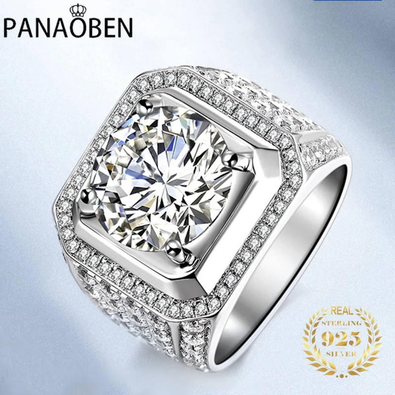 

Настоящие роскошные украшения из стерлингового серебра 925 пробы, властительный изысканный стиль, для помолвки, свадьбы, вечеринки, элегантн...