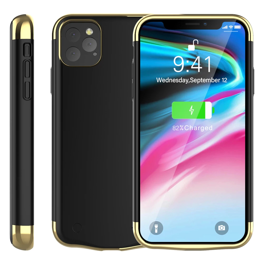 Чехол для iPhone 11 Pro зарядное устройство 5500 мАч запасная аккумуляторная батарея