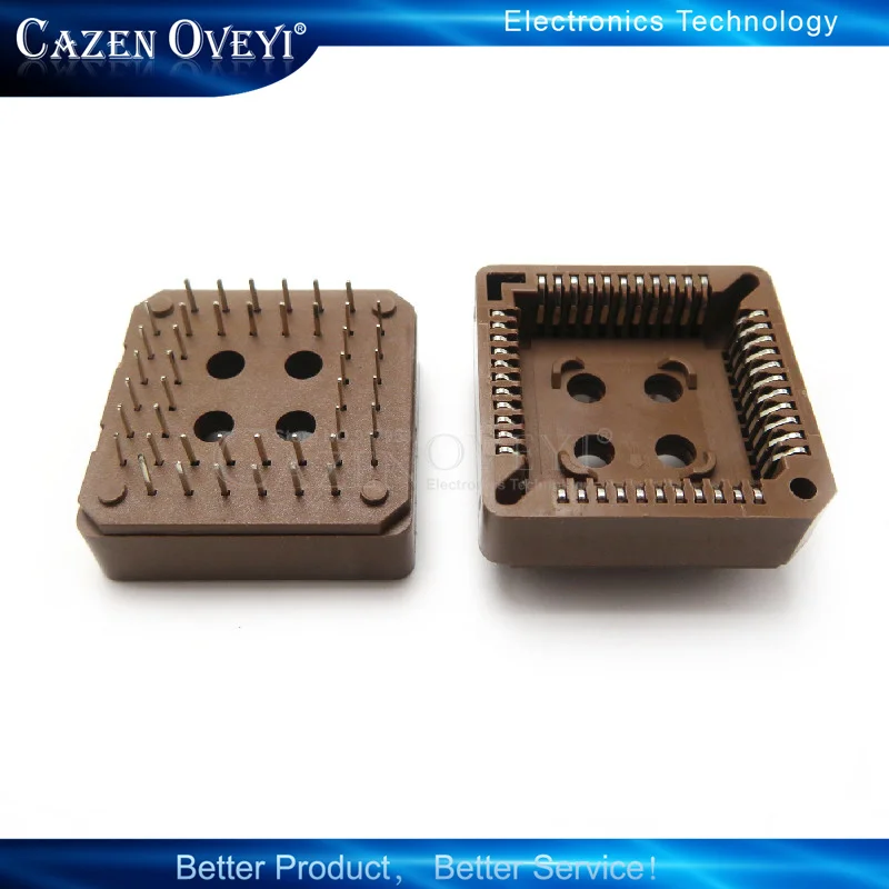 10 шт PLCC IC гнездо PLCC32 PLCC44 PLCC68 PLCC84 SMD DIP разъем PLCC адаптер в наличии
