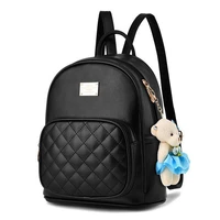 fashion women small backpack girls backpacks black backpacks female fashion girls bags ladies black backpack leather school bag