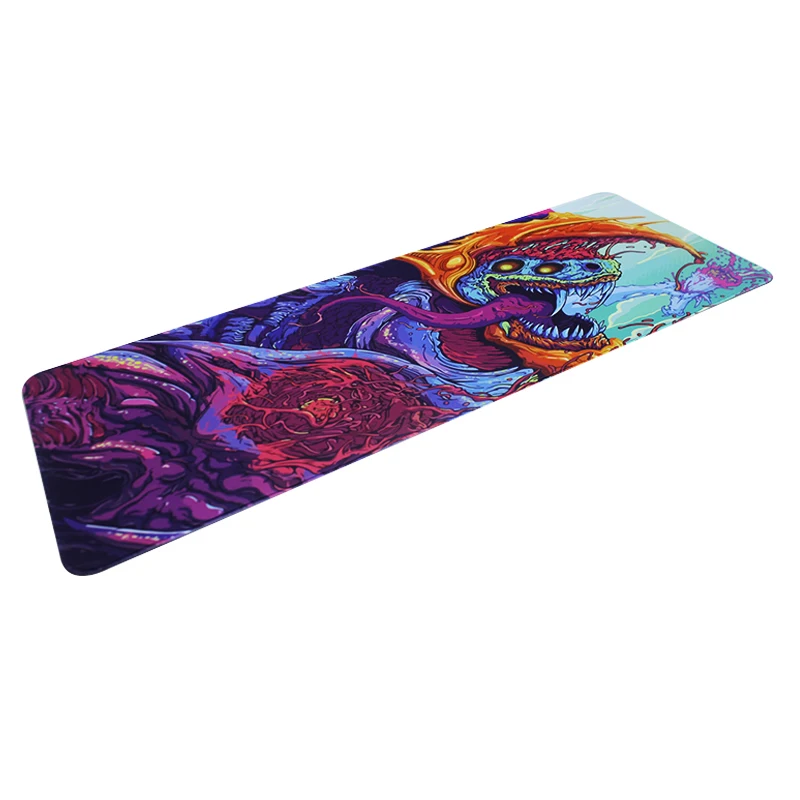 800*300*2 мм XL большой игровой коврик для мыши CS GO Hyper Beast клавиатура Коврик для мыши стол ПК ноутбук коврик для мыши