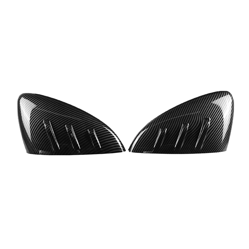 

Car Rear View Rearview Side Glass Mirror Cover Trim Frame Side Mirror Caps for Mazda 3 Axela 2020-2021