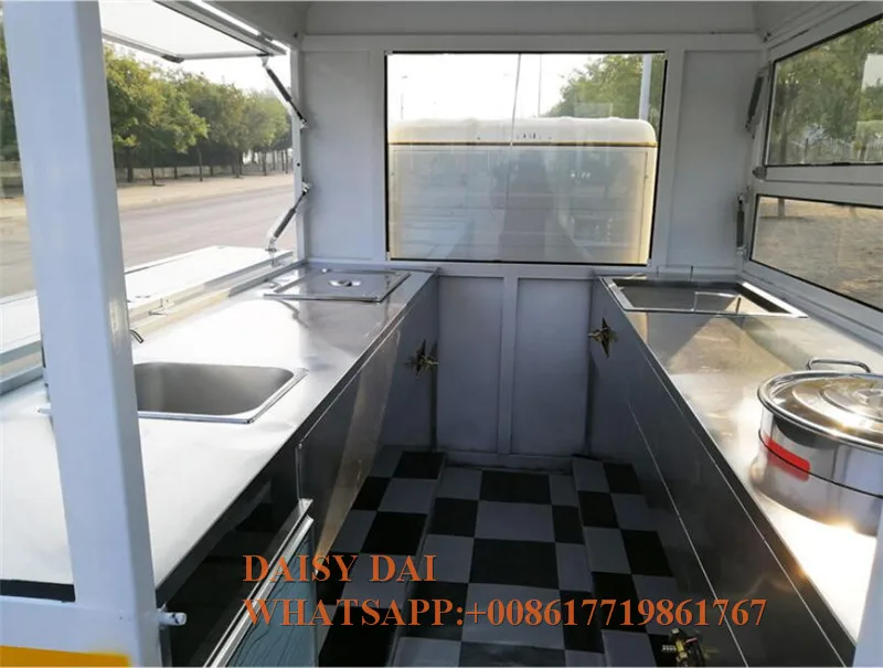 Уличный Мобильная электрическая тележка для подогрева 3 колесами быстрая Еда