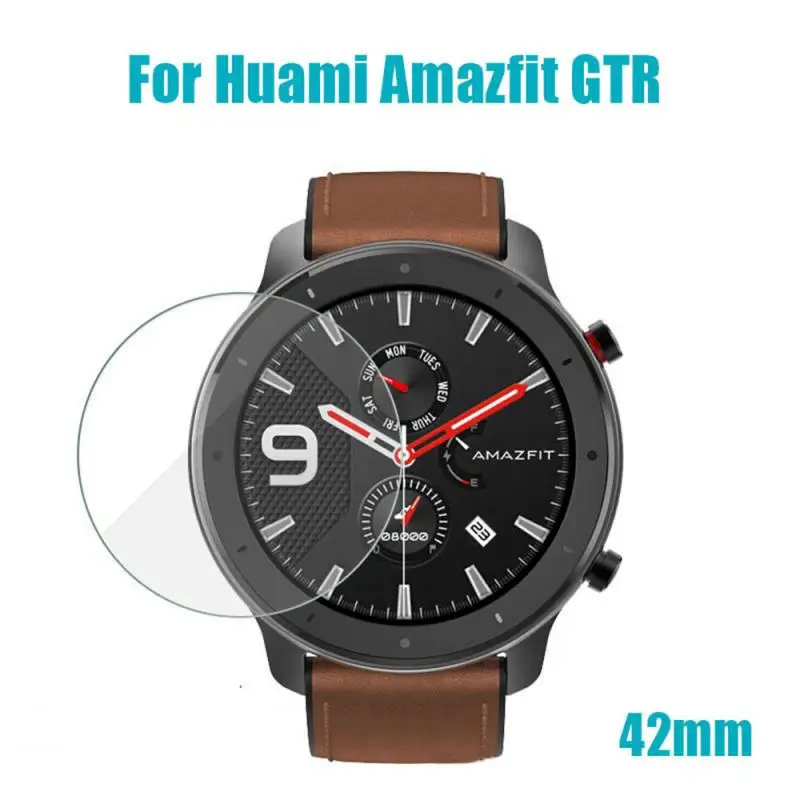 

1PC 9H Tempered Glass For Huami Watch Amazfit GTR 42mm 47mm Screen Protector For Amazfit GTR 42 47mm Smart Watch Protective Film