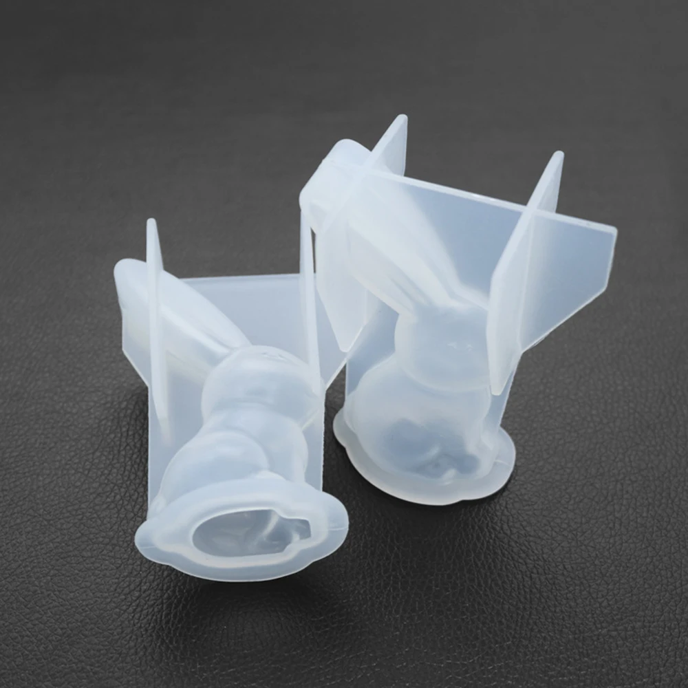 DIY силиконовая форма для изготовления Подвески ювелирных изделий зеркало кролик