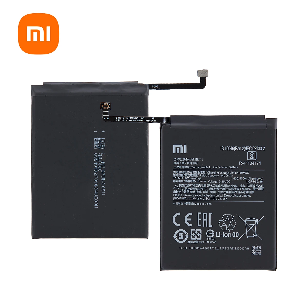 xiao mi 100 orginal bm4j 4500mah battery for xiaomi redmi note 8 pro note8 pro high quality phone replacement batteries tools free global shipping