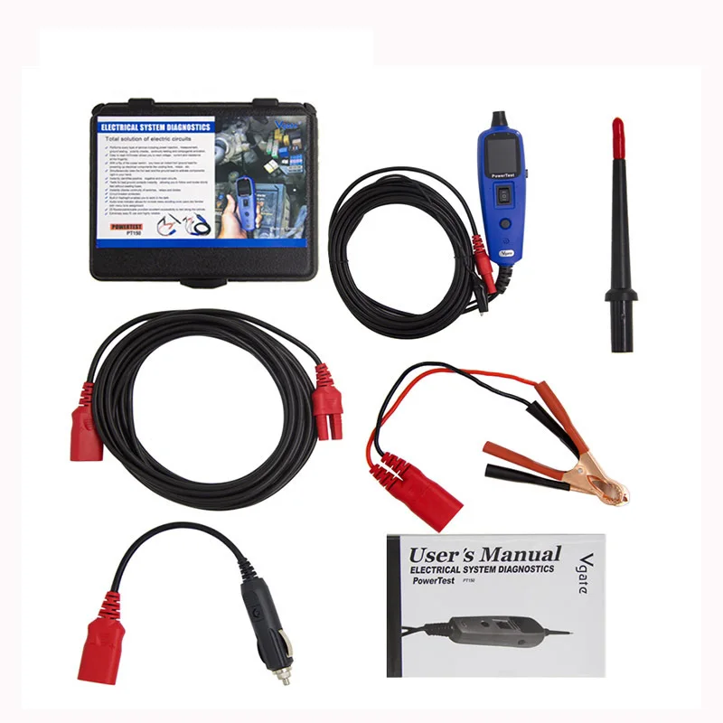 Test pencil Vgate Pt150 12V Voltage Electrical System Tester PowerScan PT 150 Same as Autek YD208 Autel PS100 Diagnostic Tool |