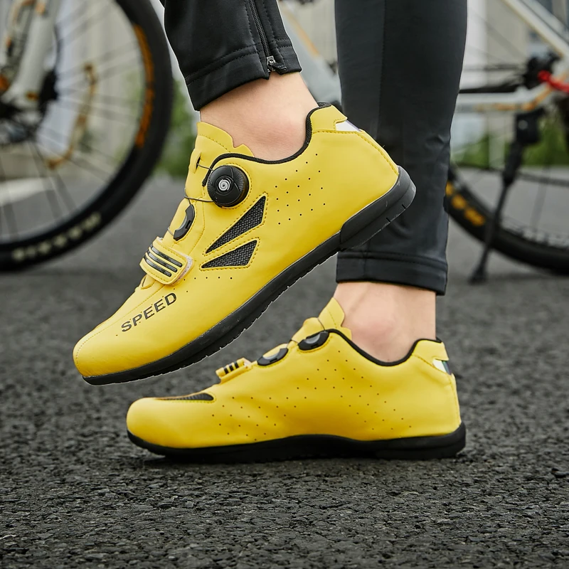 Men Cycling Shoes Triathlon Professional Breathable Road Bike Bicycle Self Lock Racing Athletic Sneakers zapatillas |
