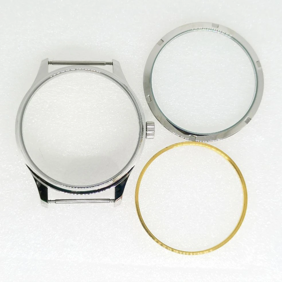 

Watch Part 44MM Case 316 Stainless Steel Fit St36/3620 Eta 6498/6497Manual Winding Movement