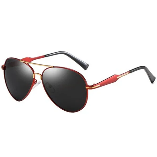 

Polarized Men Driving Sunglasses Classic Glasses Black Pilot Sun Glasses Brand Designer Male Retro Sunglasses For Men/Women Eye