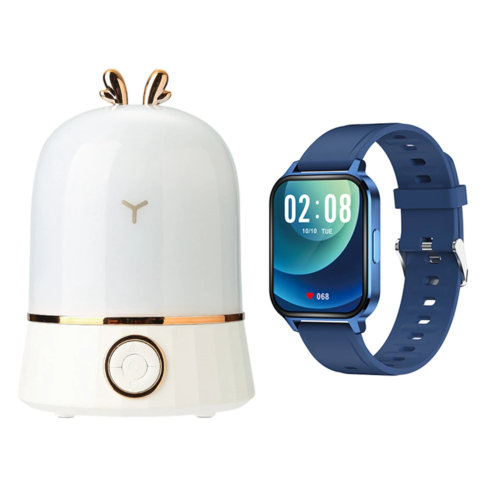 

QW-D16 Music Projection Lamp with for Android Phones,Watch with Heart Rate and Sleep Monitor