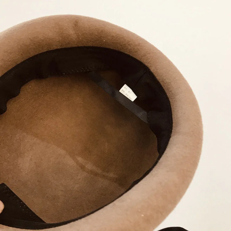 Модная шляпа элегантные женские фетровые шляпы шерстяная фетровая Официальный