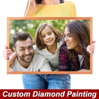 Фото на заказ, алмазная живопись 5D, сделай сам, квадратная вышивка, картина фотография
