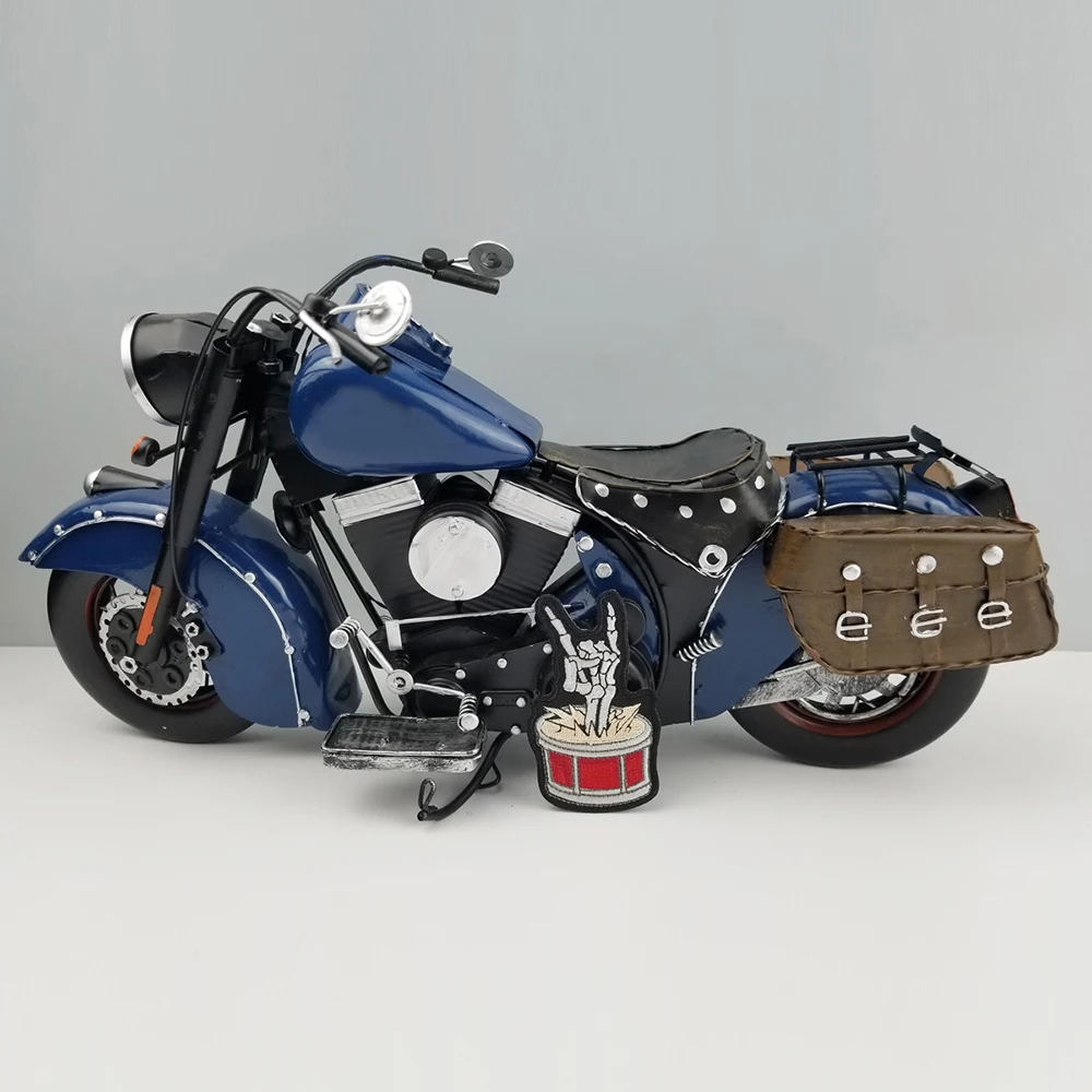 Рок барабаны Скелет Рога вышивка патч Панк железо на MC байкерская куртка жилет