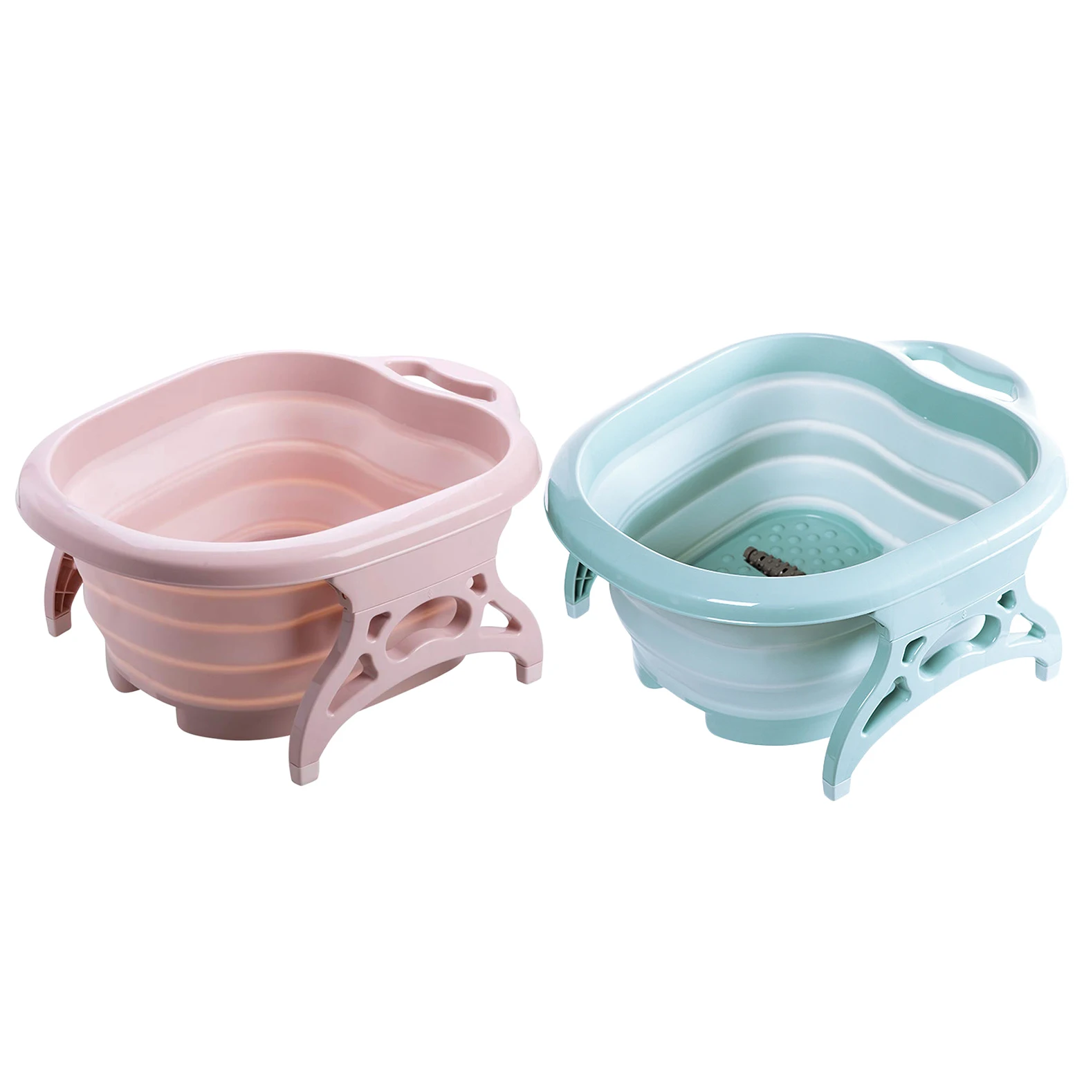 

Foot Bath Massage Bucket Collapsible Foot Bath Plain Foam Massage Barrel Foot Tub Large Plus Foot Bath Barrel Decompression For