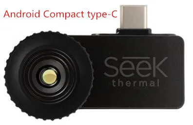 Тепловизионная камера Seek, Инфракрасный Тепловизор, ночное видение, компактный PRO/XR, Android/TYPE-C/USB-C plug/IOS, версия 320*240/206*156