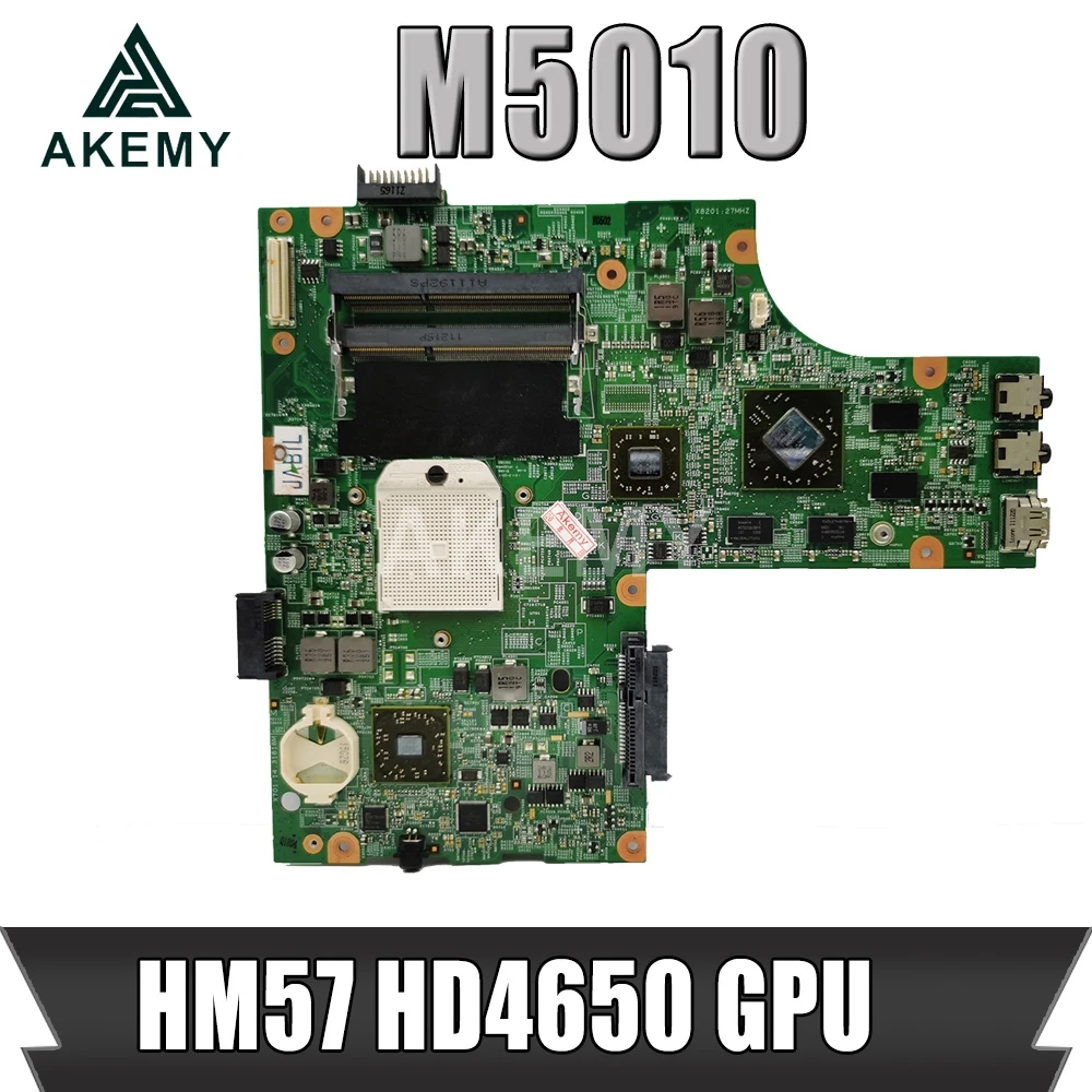 Free CPU M5010 mainboard For DELL inspiron 15R laptop motherboardCN 0HNR2M 09909 1 48.4HH06.011 HM57 HD5650 GPU|Материнские платы| |