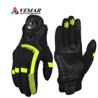 vemar motorcycle gloves summer breathable mesh moto motocross gloves motobiker riding gloves touch function guantes moto