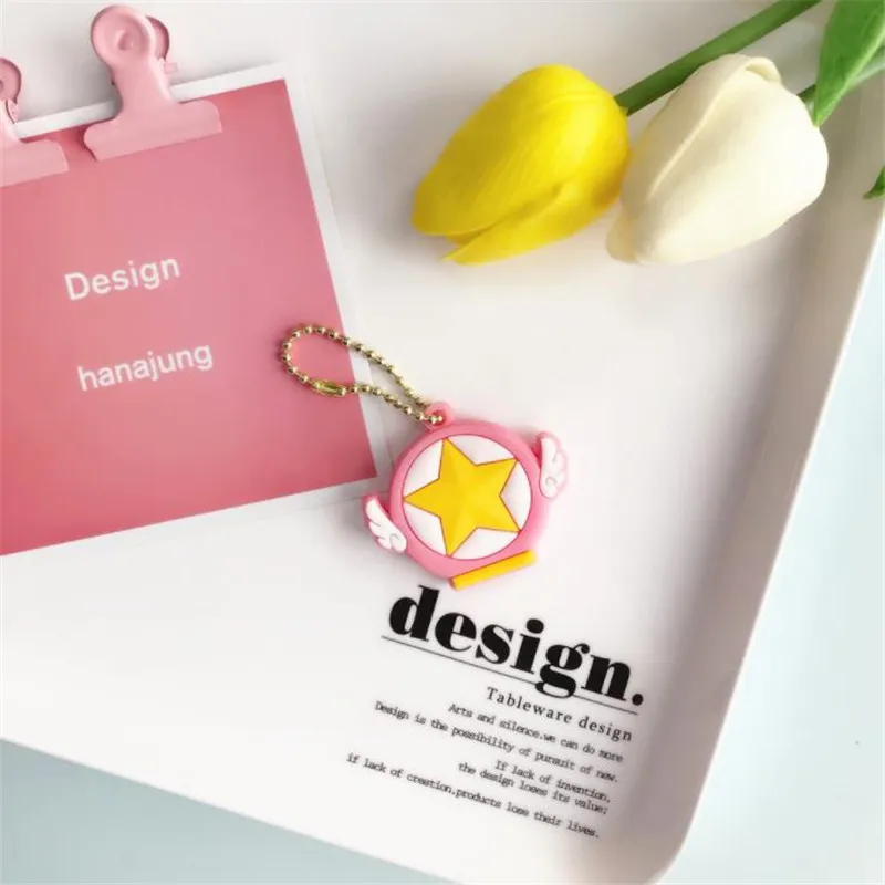 Карточка Captor аниме KINOMOTO Сакура волшебная палочка косплей брелок защитный чехол