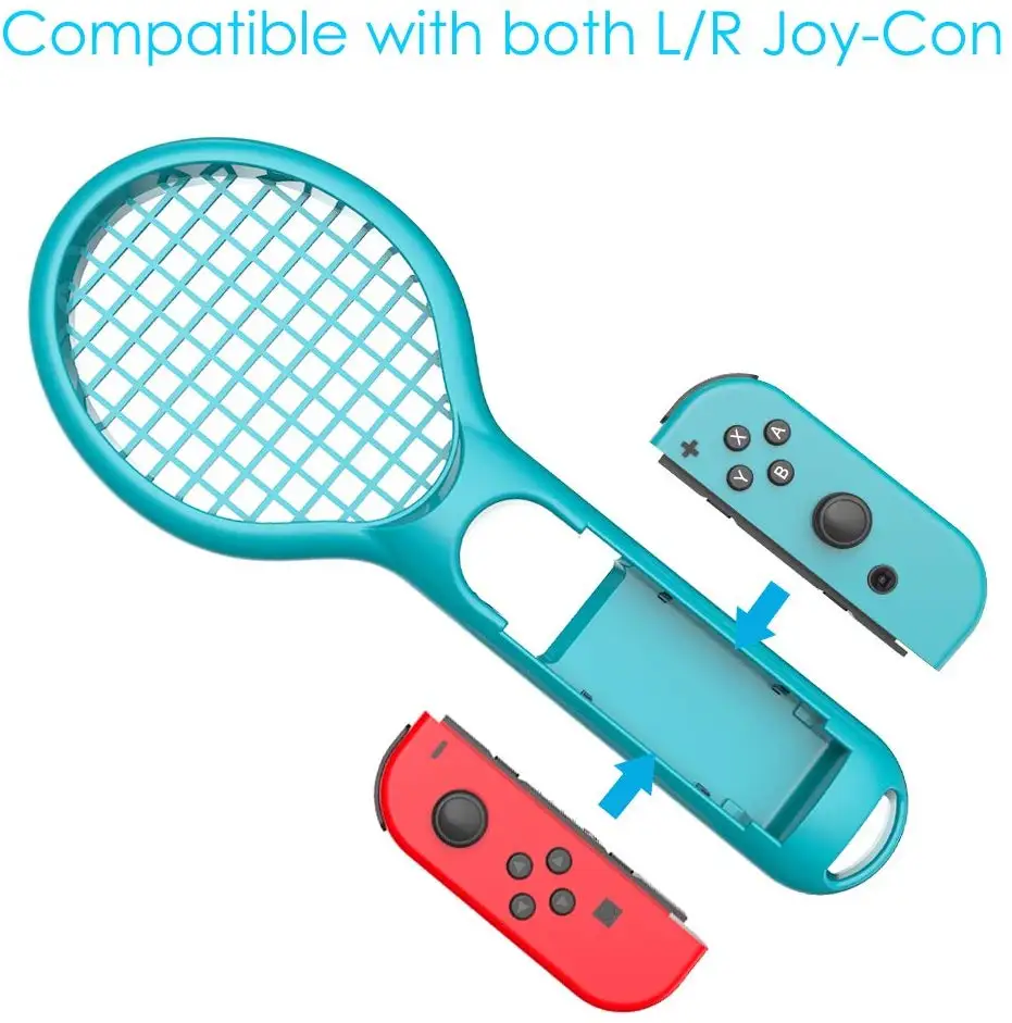 Держатель для теннисной ракетки ABS 1 пара геймпад NintendoSwitch Joy Con Tennis ACES игровой