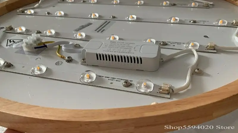 

Nordic Ultra-thin LED Ceiling Lamp Round Simple Modern Ceiling Lights Bedroom Living Room Lamp Japanese Wood Balcony Study Lamp