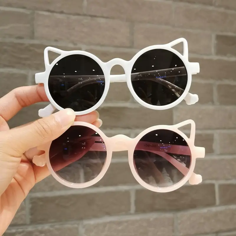 

Summer Girl Boys Cute Sunglasse Animal Cartoon Flower Wings Outdoor Children Lovely Vintage Sunglasses Protection Classic Kids